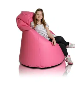 Sedacie vaky a kocky Sedací vak hruška xl TiaHome - ružová