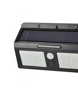 Záhradné lampy  LED solárne nástenné svietidlo so senzorom LED/1,2W/3,7V 1200 mAh IP44 SOLAR 2