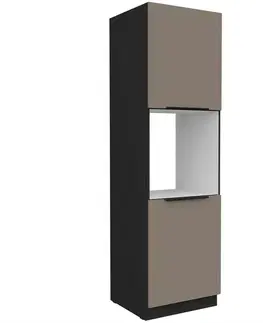 Kuchynské skrinky stojace Kuchynská skrinka Aria-Ta/Bl Anti Fingerprint 60dp-210 2f
