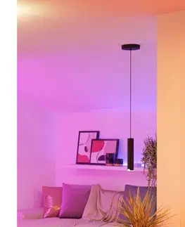 Svietidlá Eglo 901123 - LED RGBW Stmievateľný luster na lanku BALAMORTA-Z LED/3,7W/230V 901123