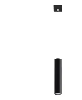 Svietidlá  SL.0327 - Luster na lanku LAGOS 1 1xGU10/10W/230V čierna SL.0327