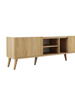 Konferenčné stolíky Televízny stolík Lotus Oak