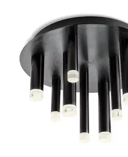 Svietidlá Redo 01-2041 - LED Stropné svietidlo MADISON 9xLED/4W/230V čierna 01-2041