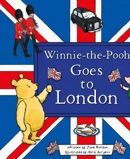 Leporelá, krabičky, puzzle knihy Winnie-the-Pooh Goes To London - Disney,Jane Riordan