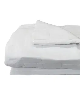 Prehozy na posteľ Prikrývka na posteľ Juni 170x220 biela Merkury Home