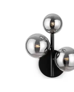 Svietidlá Maytoni MOD545WL-03B - Nástenné svietidlo DALLAS 3xG9/28W/230V čierna MOD545WL-03B