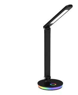 Lampy  LED RGBW Stmievateľná dotyková stolná lampa NEPTUN LED/7W/230V čierna 325044