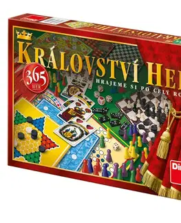 Rodinné hry Dino Toys Kráľovstvo hier Dino (365 hier)