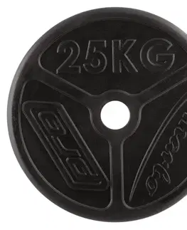 Závažia k činkám Olympijský liatinový kotúč Marbo Sport MW-O25 OLI 25 kg