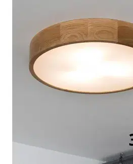 Svietidlá BRILAGI - LED stropné svietidlo CARVALHO 3xE27/15W/230V dub pr. 47,5 cm 8590828606741