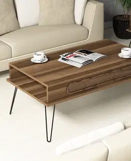 Konferenčné stolíky Konferenčný stolík Ekol - Walnut