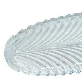 Podnosy a tácky MAKRO - Podnos sklenený, 49x15,5cm