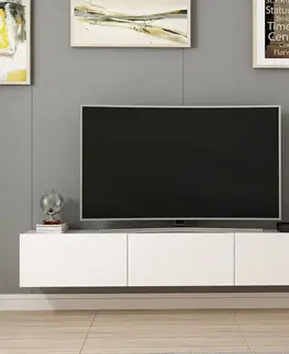 Konferenčné stolíky Televízny stolík Rigel White