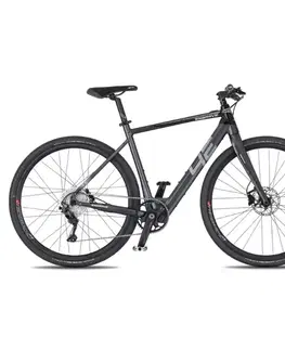 Elektrobicykle 4EVER ENGRAVE FLAT 28" titan/hologram - 22" (180-190 cm)
