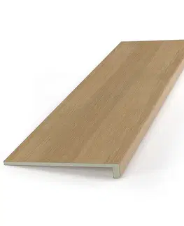 Schodové nášlapy Schodový nášľap / profil TOPSTEP Flex Dub sahara 1200 × 340 × 11 mm