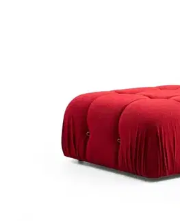 Taburety a podnožky Taburetka Bubble Pouffe - Red