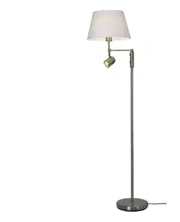 Lampy Cottex A2552A - Stojacia lampa LIBRA 1xE27/60W/230V + GU10/40W A2552A