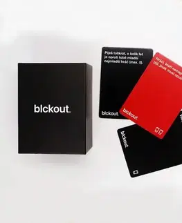 Hry pre dospelých (18+) DELAB Karetní hra BLCKOUT (hra v češtine) 18+
