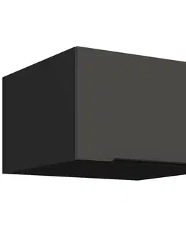 Kuchynské skrinky visiace Kuchynská skrinka Aria-Gr/Bl Anti Fingerprint 60 Nagu-36 1f