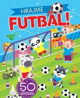 Nalepovačky, vystrihovačky, skladačky Hrajme futbal