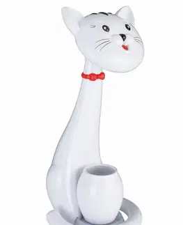 Detská izba ArtJum Stolová lampa MAČIČKA
