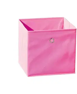 Úložné boxy HALMAR Winny skladací úložný box ružová
