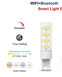 LED osvetlenie  NEO 07763CDO - SADA 3xLED CCT stmievateľných žiaroviek G9/4W/230V Wi-Fi Tuya+DO 07763CDO