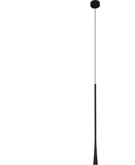 Svietidlá MAXLIGHT P0373 - LED Luster na lanku COFFEE LED/7W/230V pr. 3 cm čierna P0373