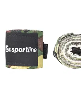 Boxerské bandáže Boxerská bandáž inSPORTline Disfarko 3,5 m camo