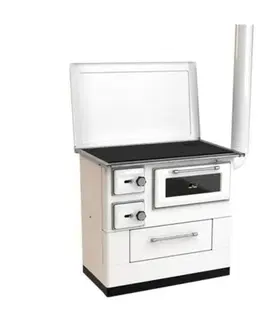 Sporáky Kinekus Sporák ELEGANT 10 / SD10 biely, pravý