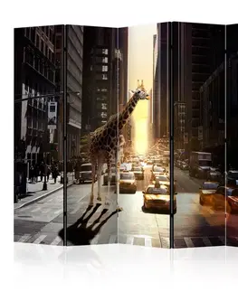 Paravány Paraván Giraffe in the Big City Dekorhome