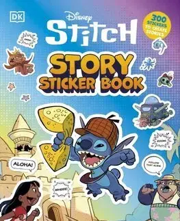 Pre deti a mládež - ostatné Disney Stitch Story Sticker Book