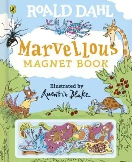 3D, magnetické, priestorové knihy Roald Dahl: Marvellous Magnet Book - Roald Dahl,Quentin Blake