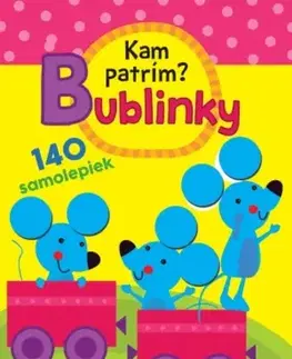 Nalepovačky, vystrihovačky, skladačky Kam patrím? – Bublinky