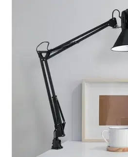 Lampy EGLO 90873 - Stolná lampa FIRMO 1xE27/40W 90873