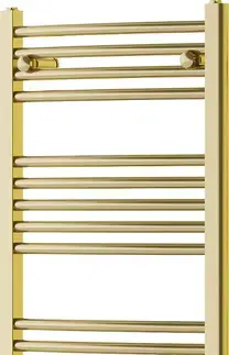 Radiátory do kúpeľne MEXEN/S - Ares radiátor + vykurovacia tyč 900 x 500 mm, 300 W, zlatá W102-0900-500-2300-50