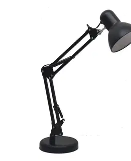 Lampy  Stolná lampa NEXA 1xE27/60W/230V čierna ML1638