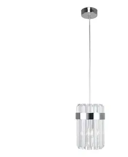 Svietidlá Light Prestige Závesný luster na lanku VETRO 1xE14/10W/230V, lesklý chróm LP-2910/1P CH