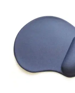Klávesnice a myši  Gélová podložka pod myš modrá OMPGDB