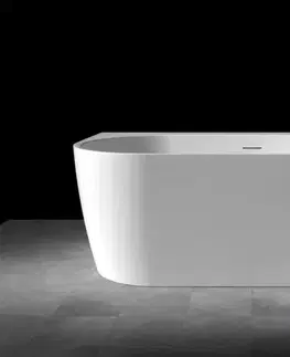 Vane Voľne stojaca vaňa SAT Brevis 159x84 cm akrylát ľavá aj pravá SATVBRE1600Z SATVBRE1600Z