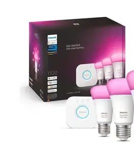 LED osvetlenie Základná sada Philips Hue WACA 3xE27/9W/230V 2000-6500K + Hue Bridge 8719514291515