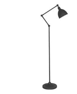 Lampy ByRydens 4100610-4007 - Stojacia lampa BAZAR 1xE27/5W/230V čierna 4100610-4007