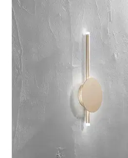 Svietidlá Ondaluce - LED stmievateľné nástenné svietidlo JAMES LED/16W/230V zlaté AP.JAMES/ORO