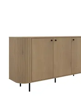 Komody ArtLemp Komoda VAOLIA 3F | dub cremona