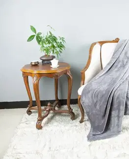 Ozdobné prikrývky Deka Laguna 70x140cm sivý