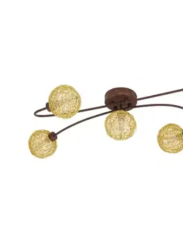 Svietidlá Eglo 97727 - LED Prisadený luster CARIS 1 5xLED/3W/230V 97727