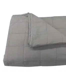 Prehozy na posteľ Prikrývka na posteľ Juni 220x250 svetlosivá Merkury Home