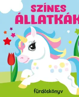 Knižky do vane Színes állatkák - Fürdőskönyv