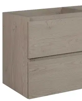Skrinky do kúpeľne Elvisia Skrinka pod umývadlo SIMPLE Dark oak | 120 cm
