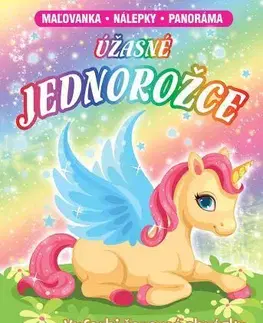 Nalepovačky, vystrihovačky, skladačky Úžasné jednorožce, 2.vydanie
